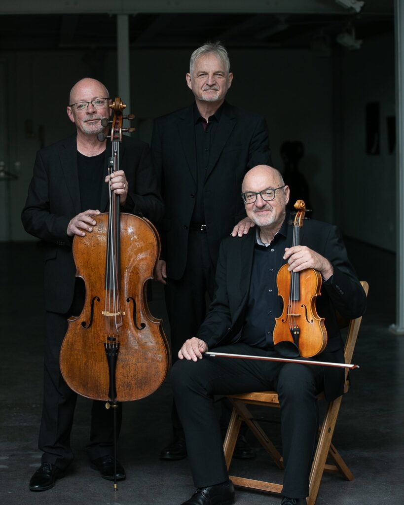 Das Offenburger Streichtrio mit Violine, Viola und Violoncello